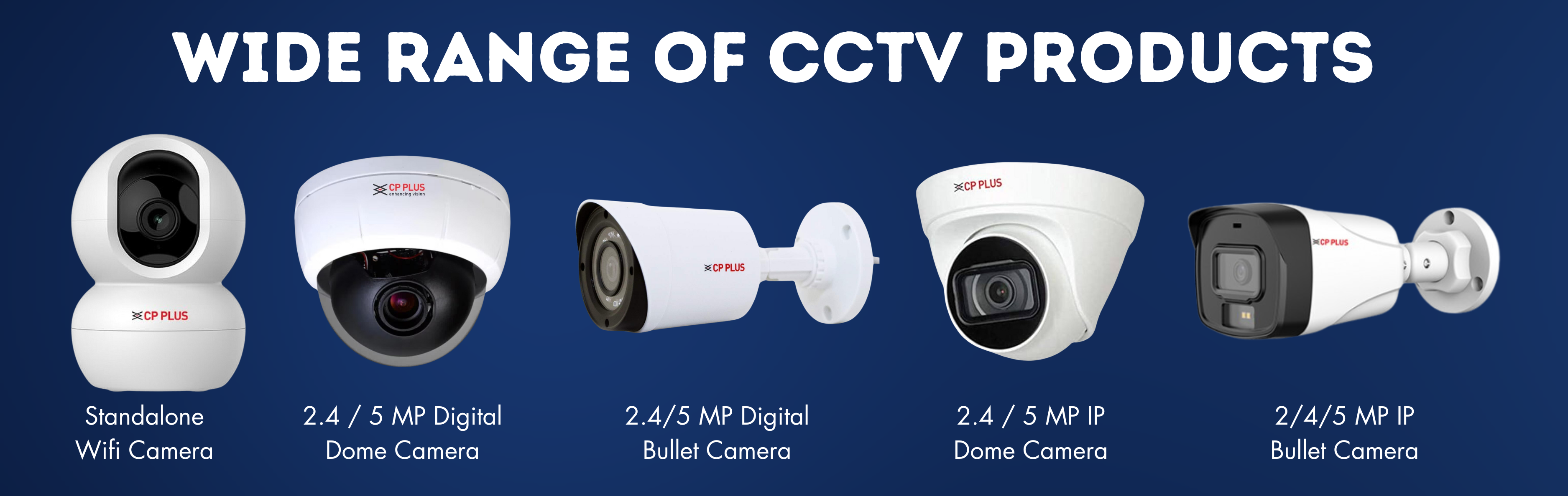 WIDE RANGE OF CCTV PRODUCTS high
